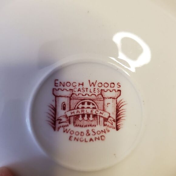 One Enoch Woods Wood & Sons Castles Tea Cup and Saucer - Picture 6 of 6